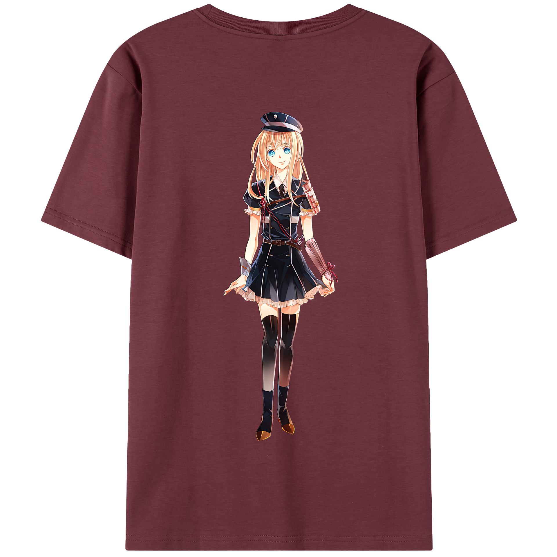 （画像用） 刀剣乱舞 Touken Ranbu 綿100％半袖Tシャツ（背面プリント）